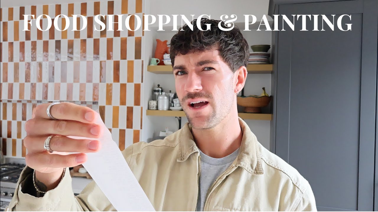 HAVING A ME DAY | FOOD SHOP, COOKING COMFORT FOOD & DECIDING ON PAINT SAMPLES