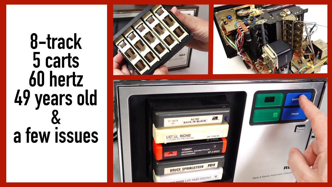 RCA 8-track changer - Fix or Fail?