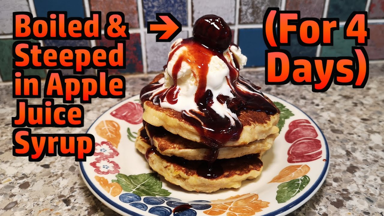 Apple-Candied Chestnuts (Inspired by Marrons Glac&eacute;s) - Also Bonus Plantain Pancakes