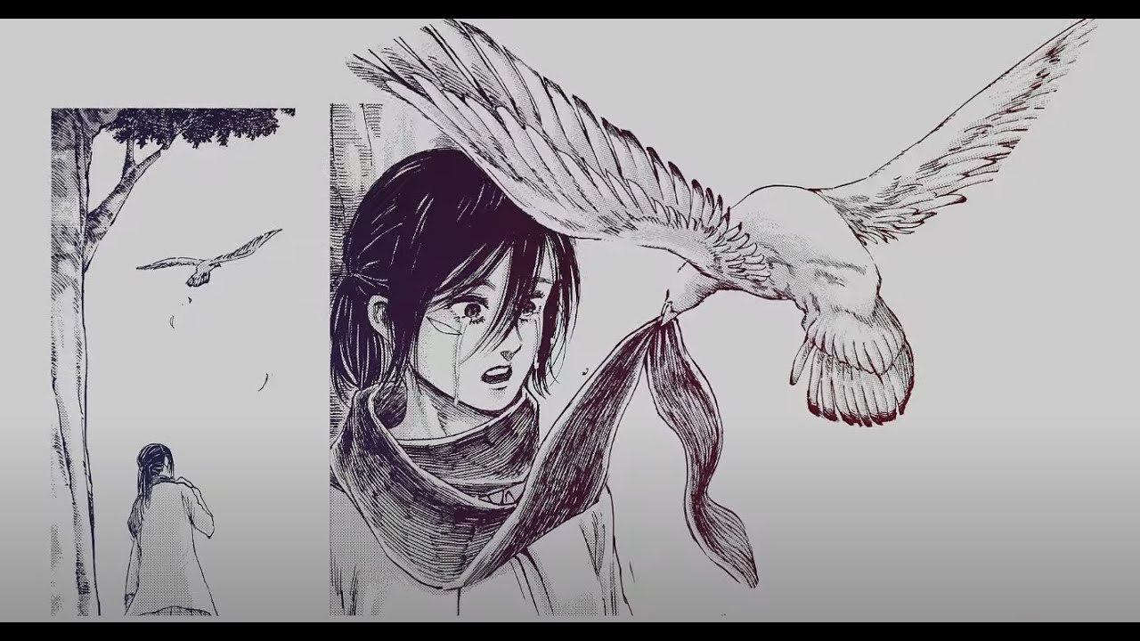 Attack on Titan 139 MAD/AMV - Eren & Mikasa Final Scene RED SWAN 進撃の巨人