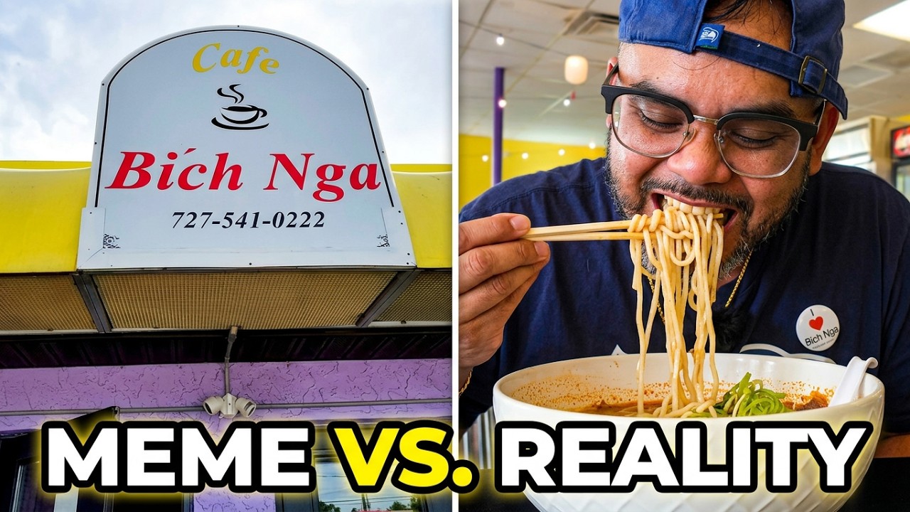 This Viral Meme Restaurant is Actually PHO king Amazing! | Bich Nga Cafe Review