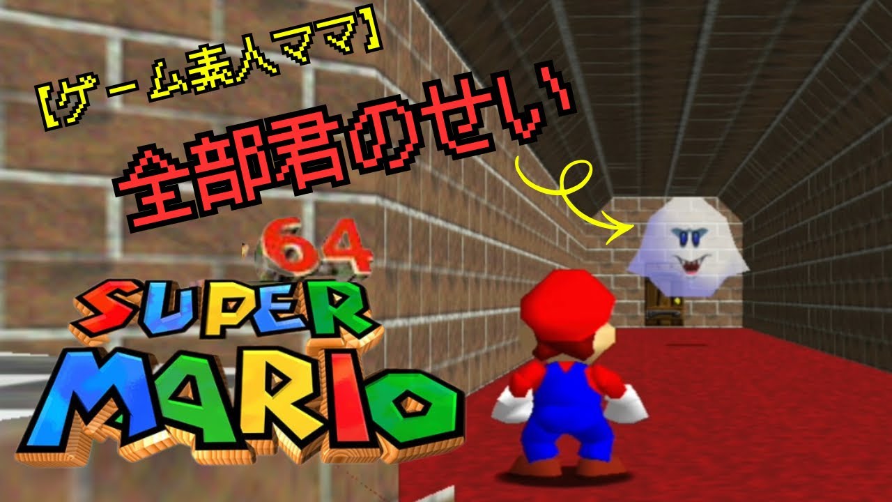 キミ！なんてことしてくれたんだ【スーパーマリオ64】