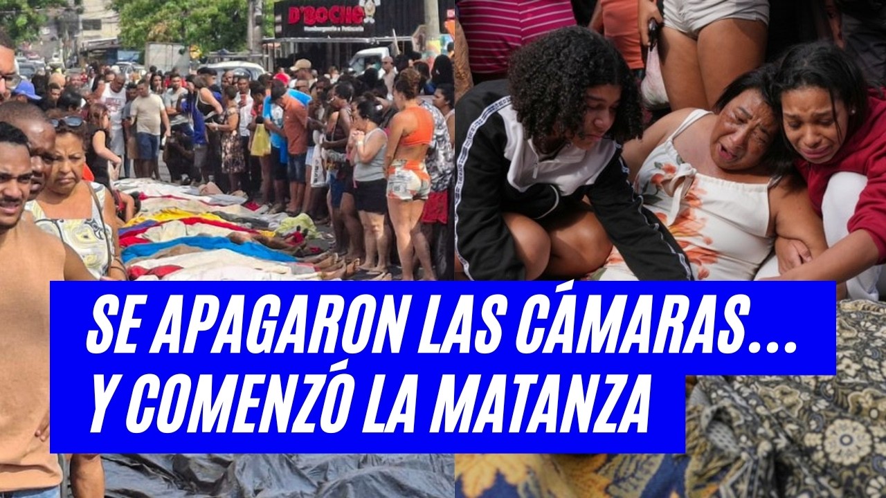 Río de Janeiro se convirtió en zona de guerra: lo que realmente pasó el 28 de octubre