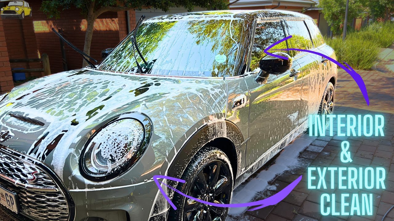 Interior & Exterior Cleaning steps for a Dirty Mini Clubman Cooper S. Detailing basics 101!