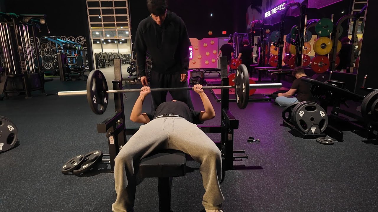 135 is the new bench reps! (No more 25s)