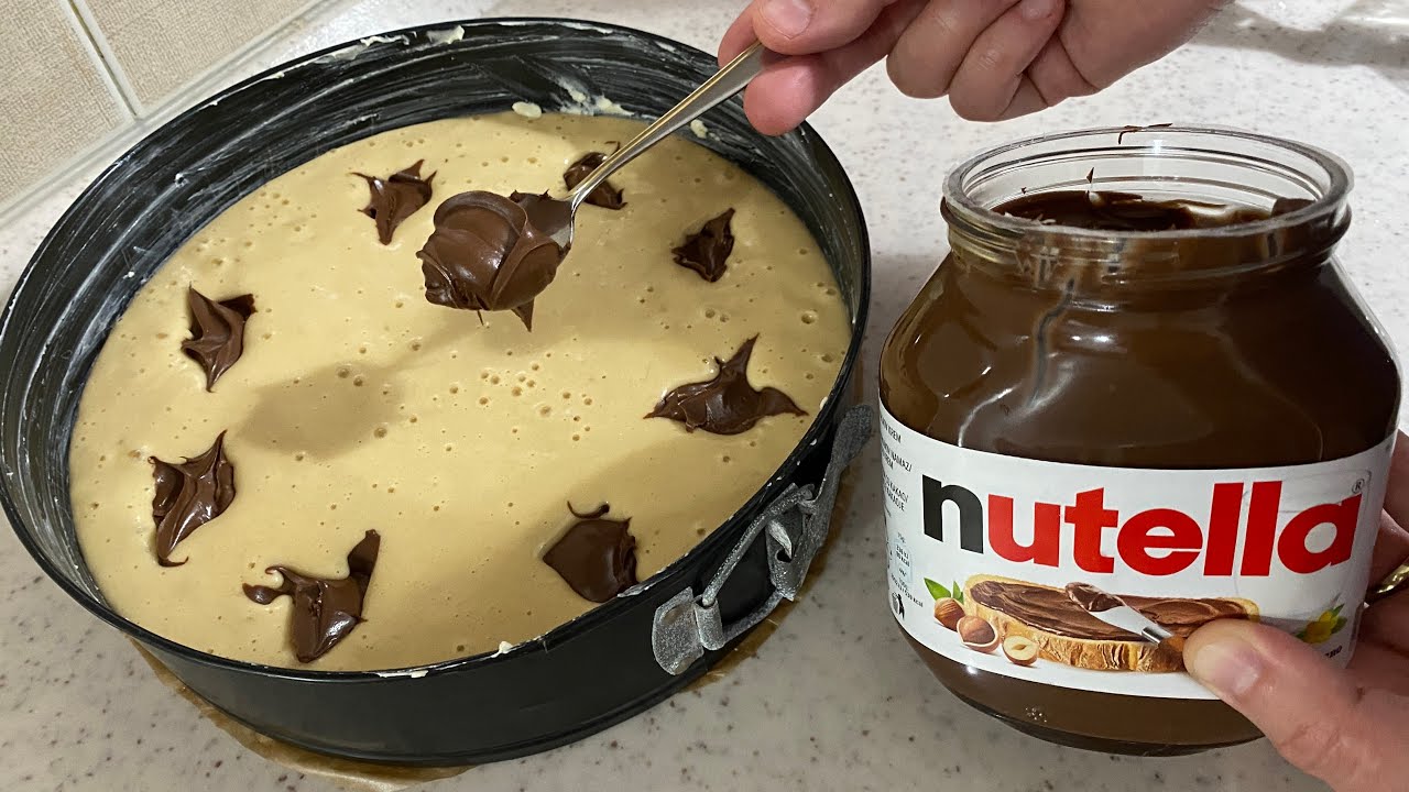 📢 1 Banana i Nutella za Ovoj Prevkusen Kolač 🤩🤩🤩
