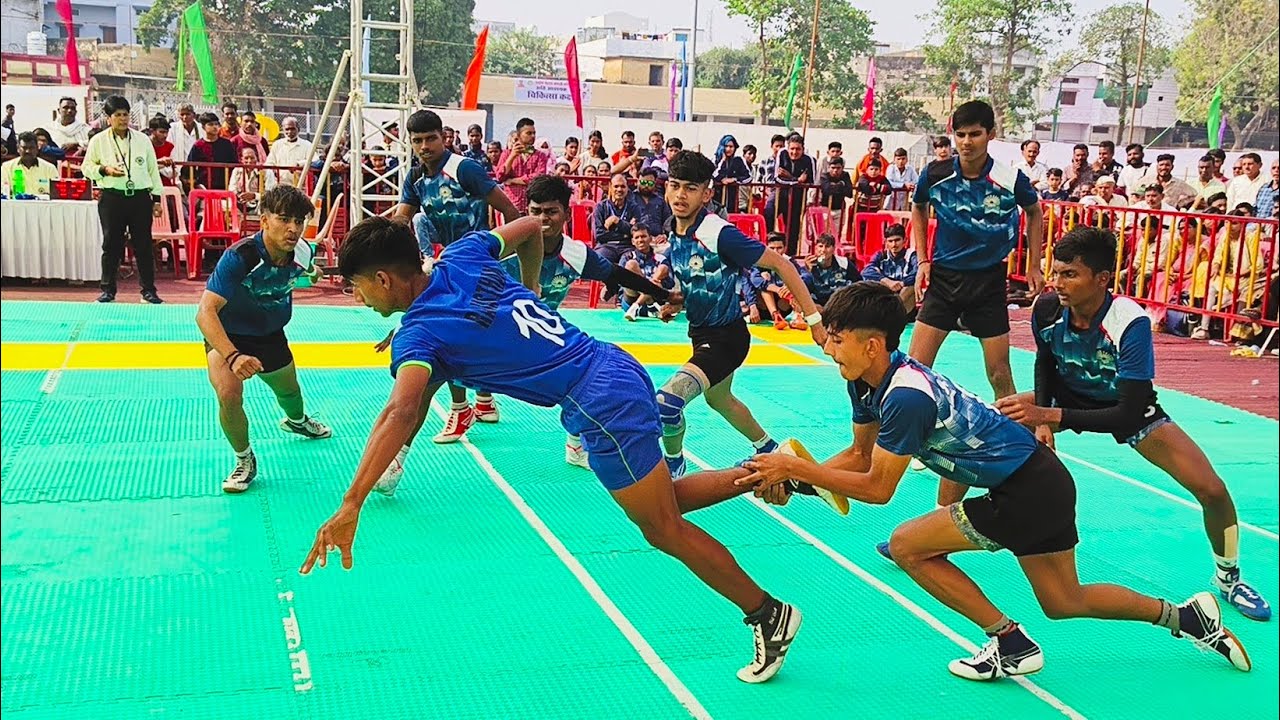 Rajasthan 🆚 Kendriya Vidyalaya Sangathan (KVS) | कांटे की टक्कर 🔥 U-17 Boys National Kabaddi 2024