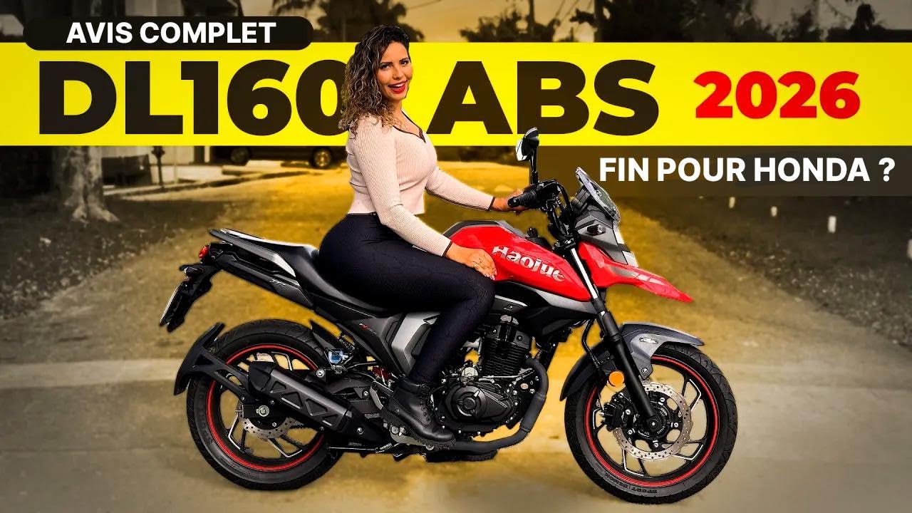 Essai HAOJUE DL160 : notre avis sans filtre (50 km/L de conso ?)