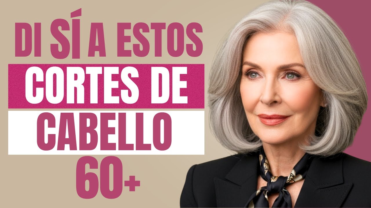 7 Cortes de Cabello REJUVENECEDORES para Mujeres de 60+