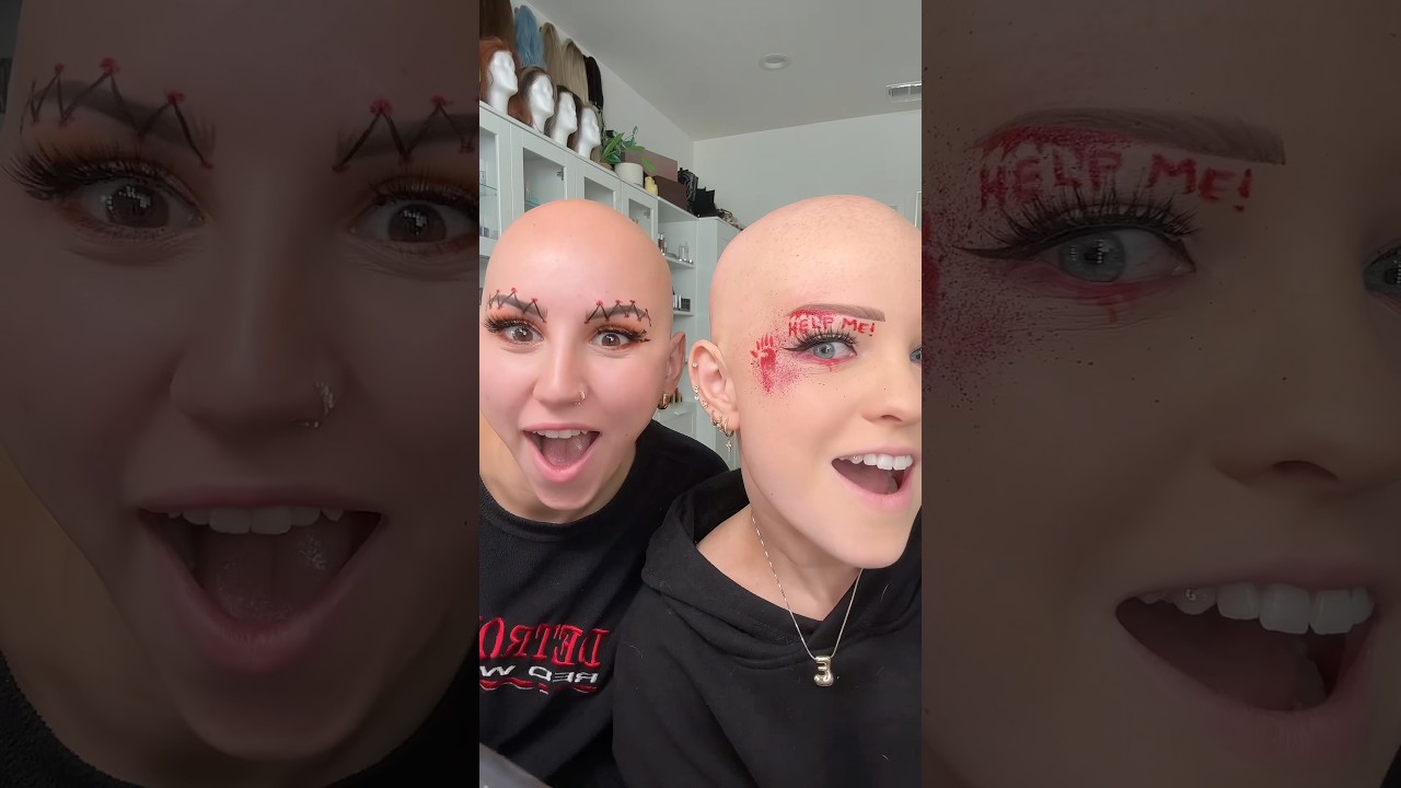 her BROWS are SEWED on&hellip; it&rsquo;s Freaky Friday AGAIN