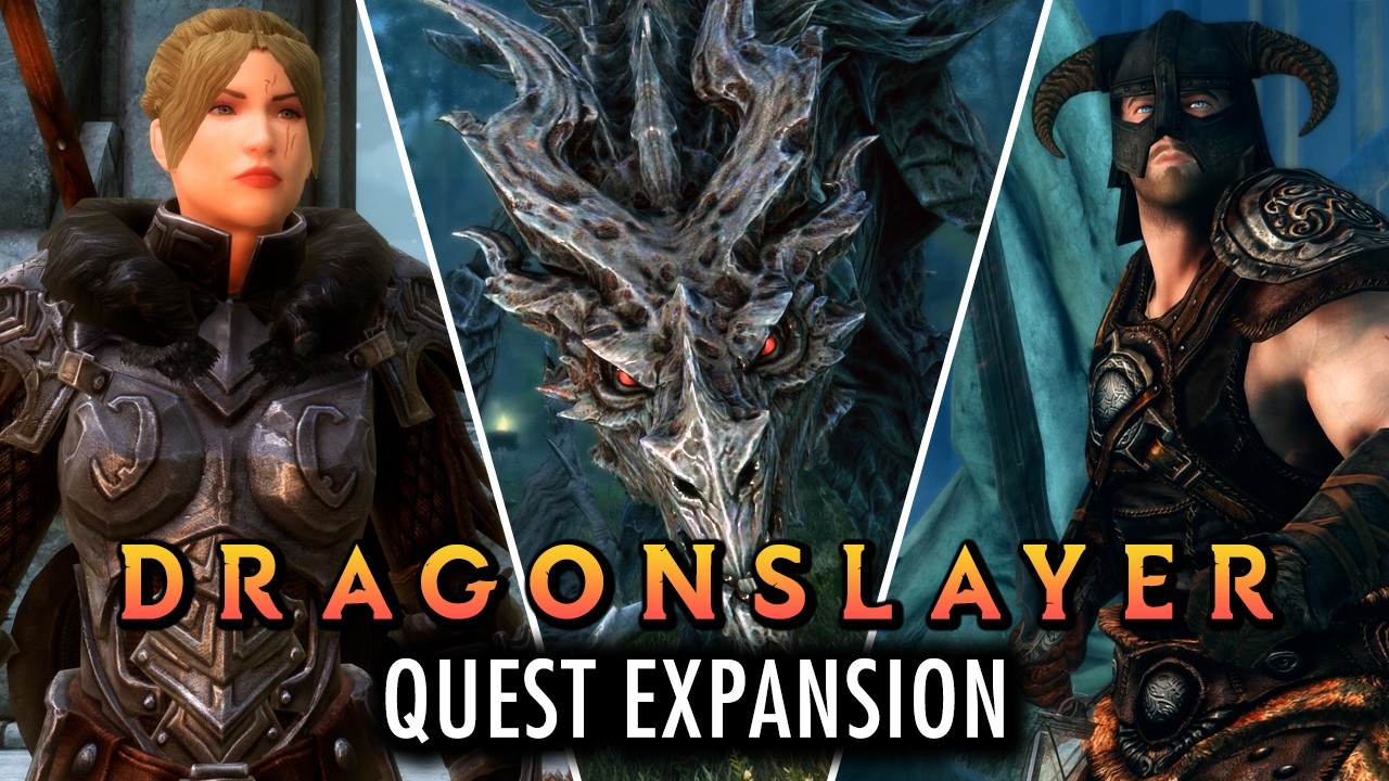 Исправление битвы с боссом Алдуином — Dragonslayer Expanded | Skyrim Creations