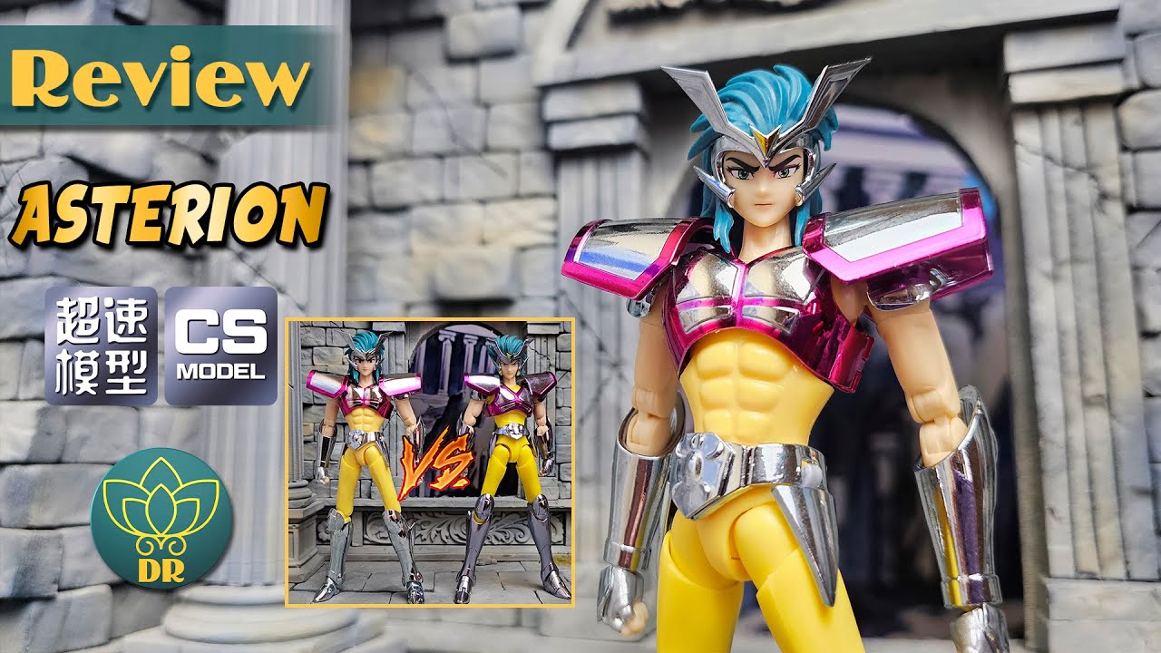 ASTERION DE CÃES DE CAÇA Cloth Myth EX CS Model Unboxing Review