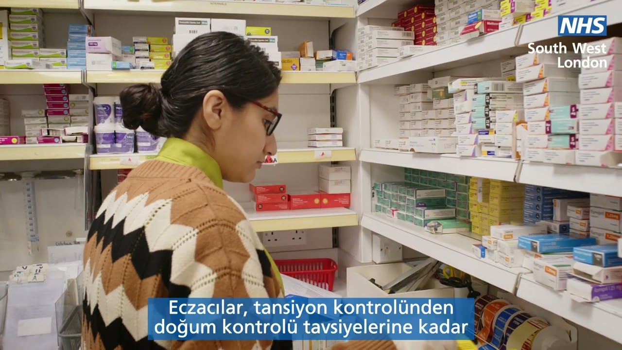 Eczane sağlık tavsiyesi i&ccedil;in başvuracağınız yerdir | Pharmacy First in Turkish