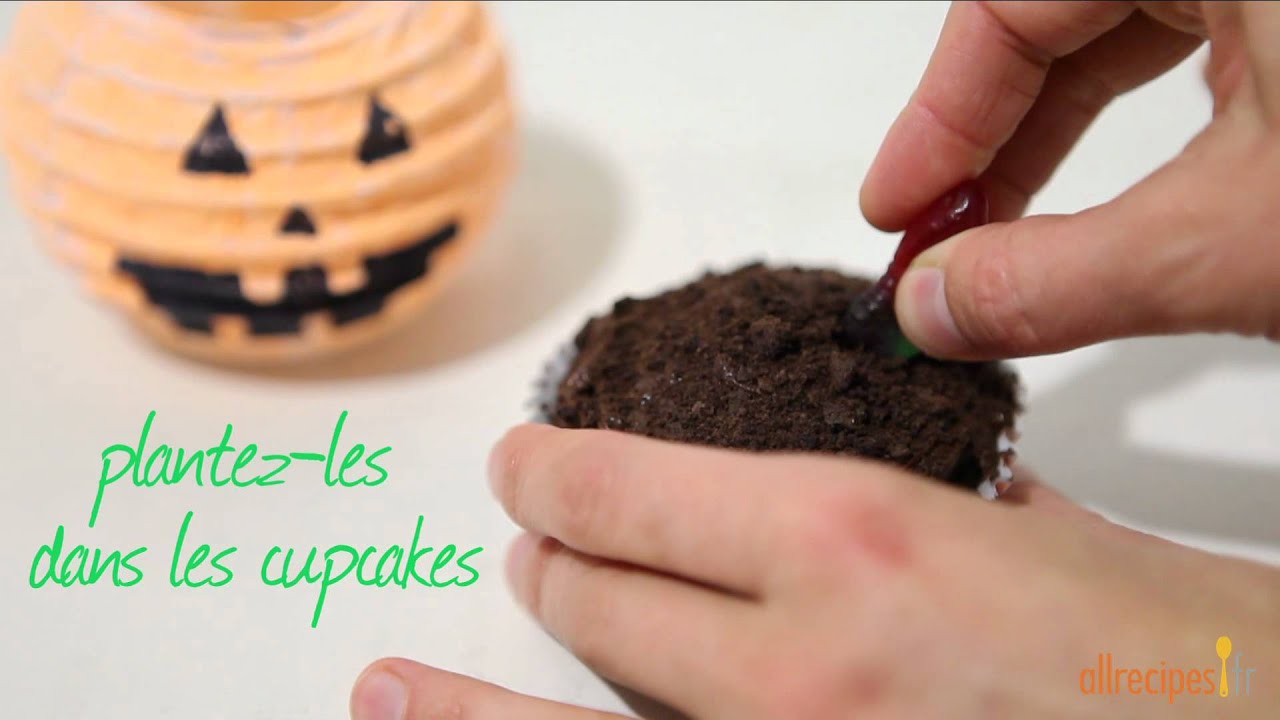 Cupcakes d'Halloween super rigolos