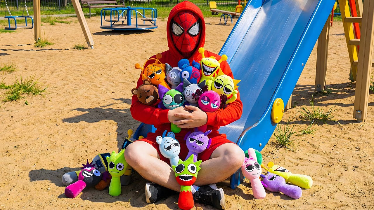 Explore The Playground: Spider-Man Caught All Sprunki!