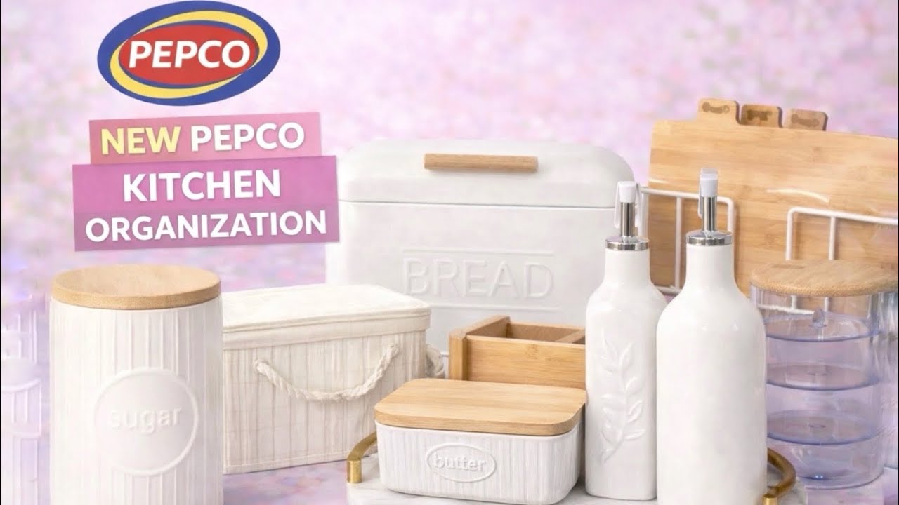NEW Pepco Kitchen & Home Organization Finds 2026 😍 Bamboo, Marble & Storage Essentials | Pepco Haul