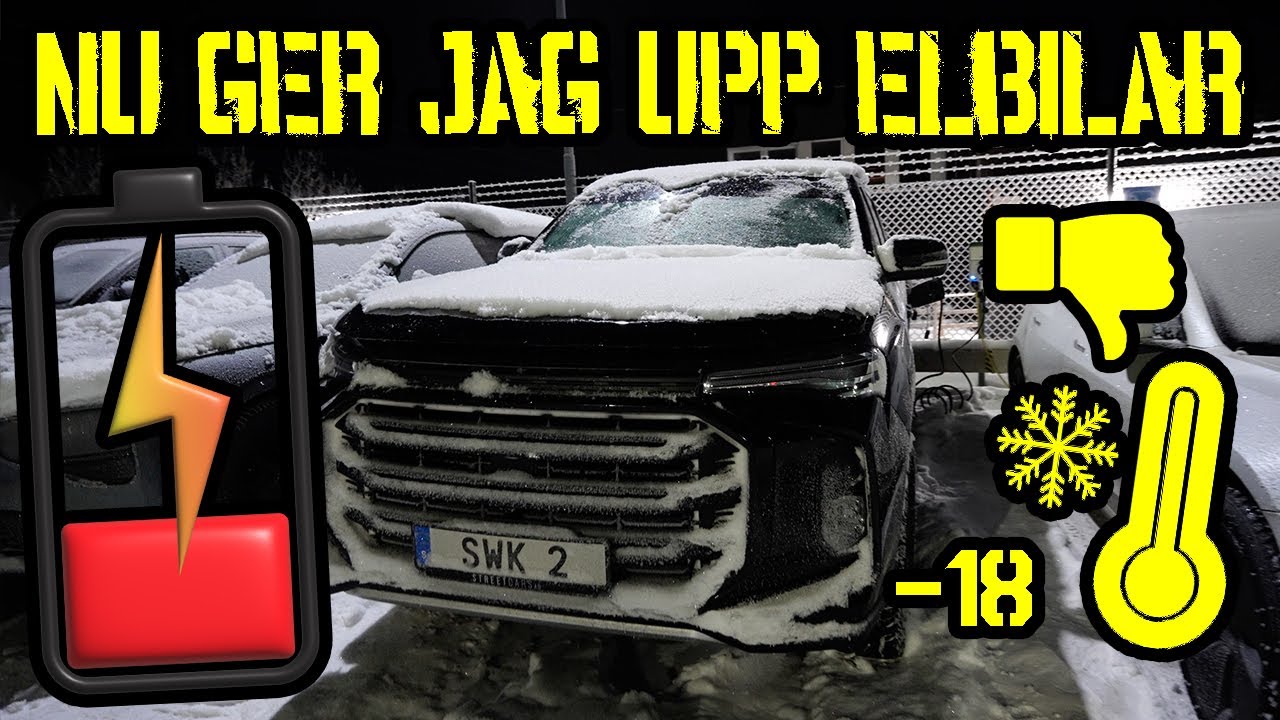 ELBIL P&Aring; VINTERN &Auml;R S&Auml;MST!!!