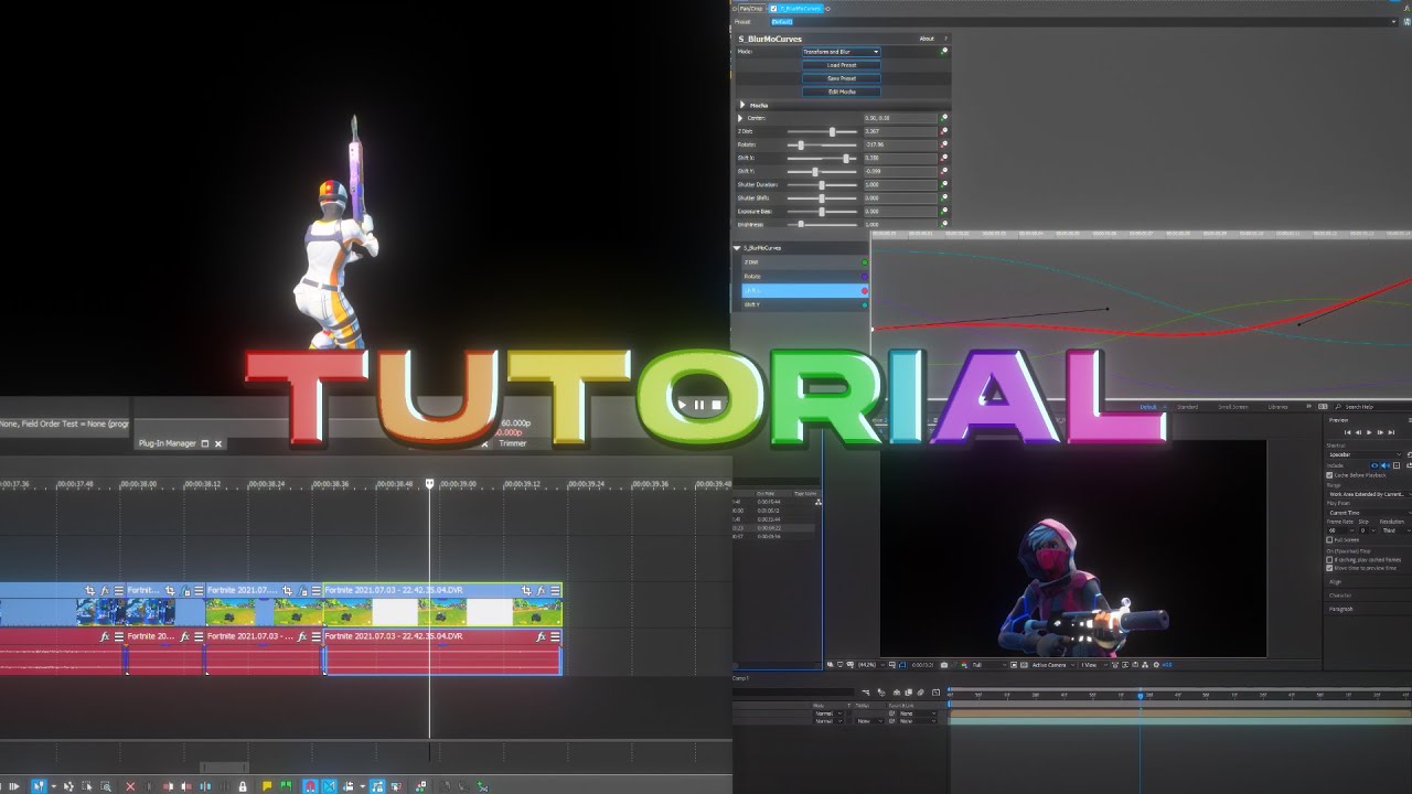 How To Nest, Graph Editor, Fix Mask Bug, Rotobrush and Render || Vegas Pro & AE