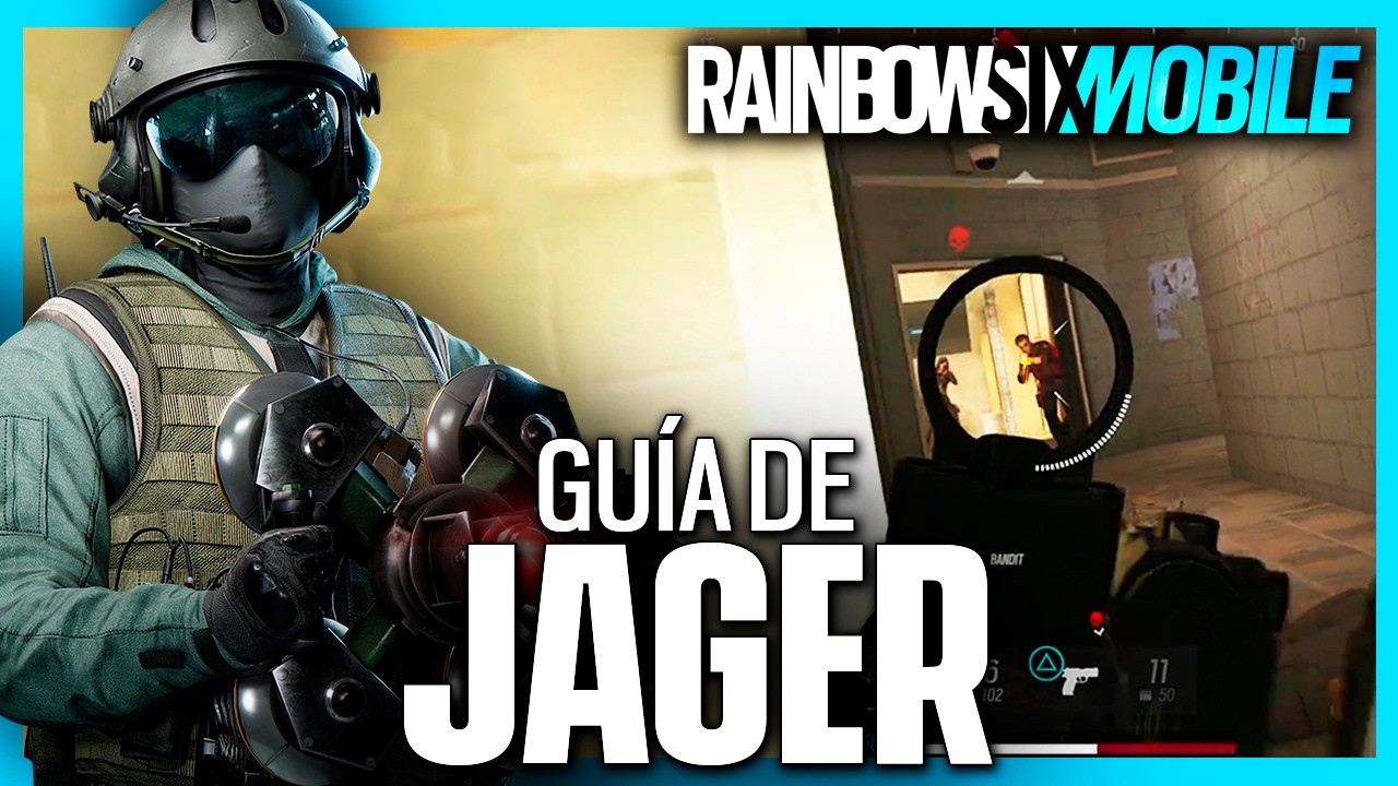 Cómo USAR a JAGER en RAINBOW SIX MOBILE | Guía Operadores