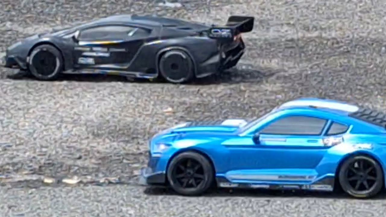 Arrma felony lamborghini Veneno ftx supaforza mustang gt4 testing