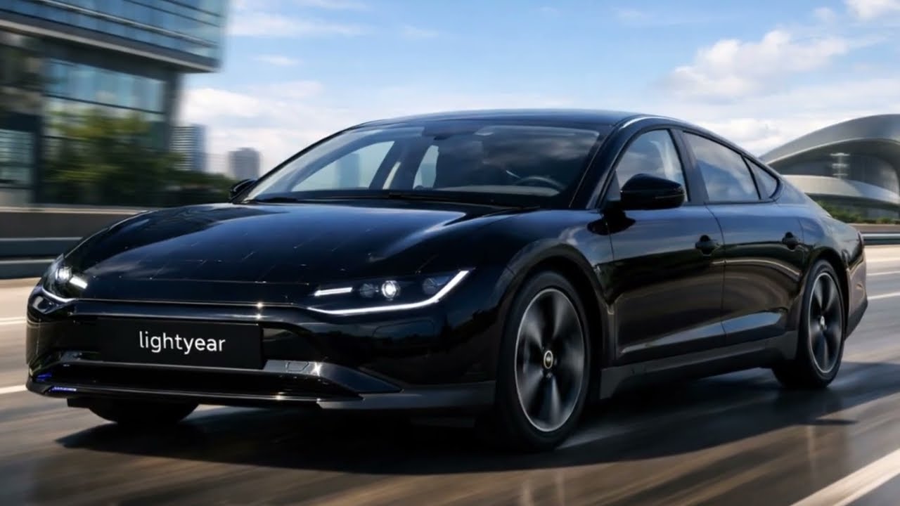 Lightyear 0 &mdash; солнечный автомобиль, который заряжается сам! Будущее автомобилестроения уже здесь.