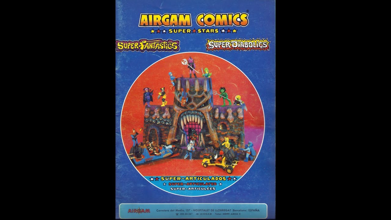 airgam boys y airgam comics catalogo 1986