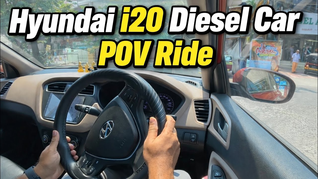 Hyundai i20 Diesel Car POV Ride 🚗💨 | Pure Driving Feel! #hyundai #hyundaii20diesel 
