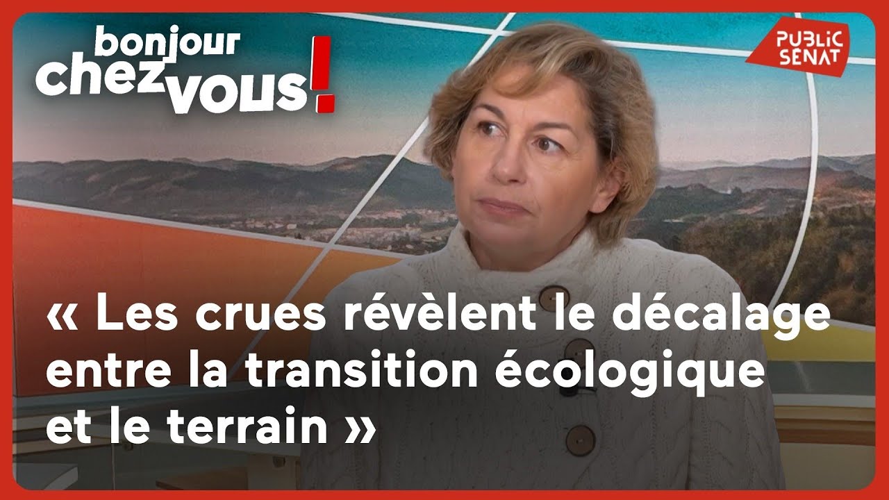 Nathalie Delattre : « Les crues révèlent le décalage entre la transition écologique et le terrain »