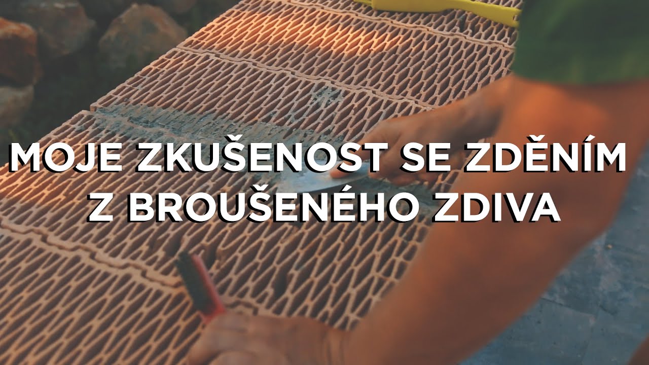 Založení stavby a zdění na pěnu