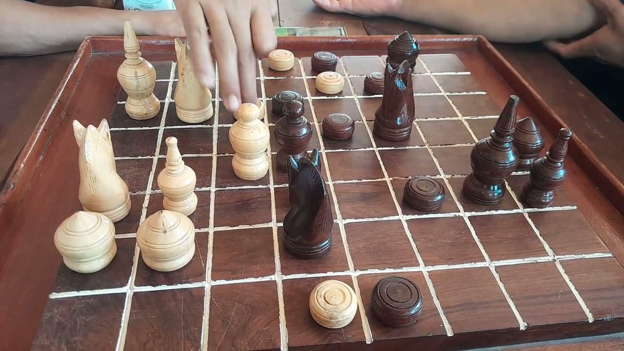 The UN has frightened the American superpower.#chess #khmerchess #oukchaktrang #funny 