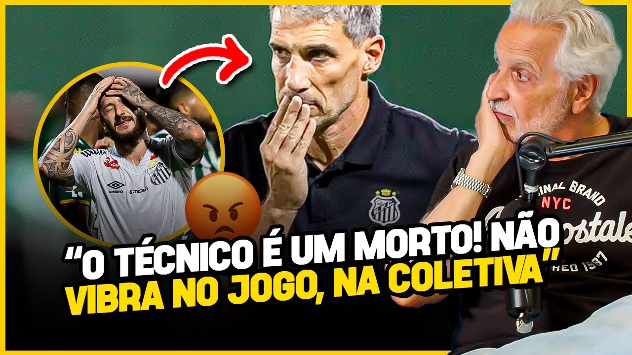 SORMANI: “ELE É O MAIOR CULPADO DO QUE TÁ ACONTECENDO NO SANTOS” sobre Vojvoda|Corte Debate Placar