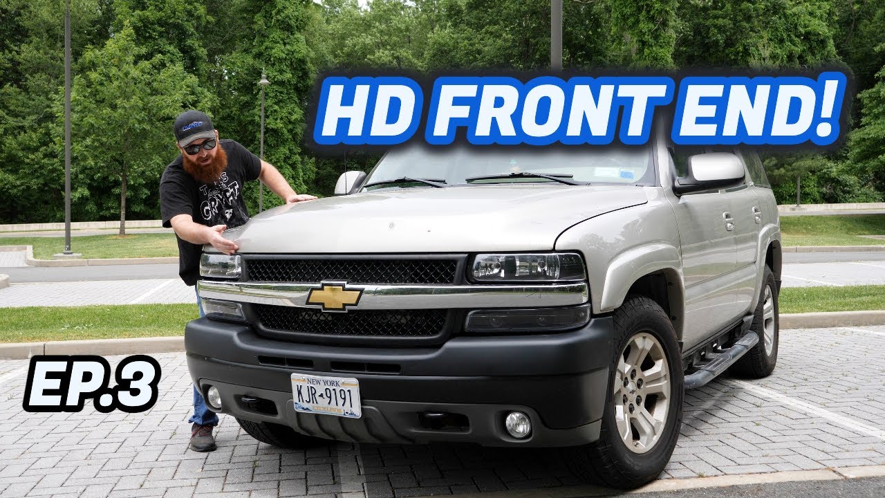 Я поставил переднюю часть SILVERADO 2500 на свой TAHOE, потому что это то, чего мы все хотели.