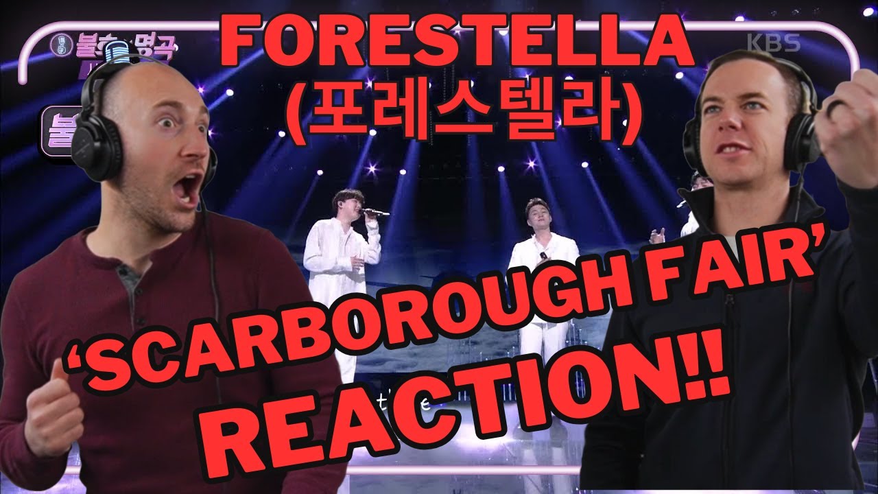 KPOP X FOLK REACTION!! FORESTELLA (포레스텔라) - SCARBOROUGH FAIR