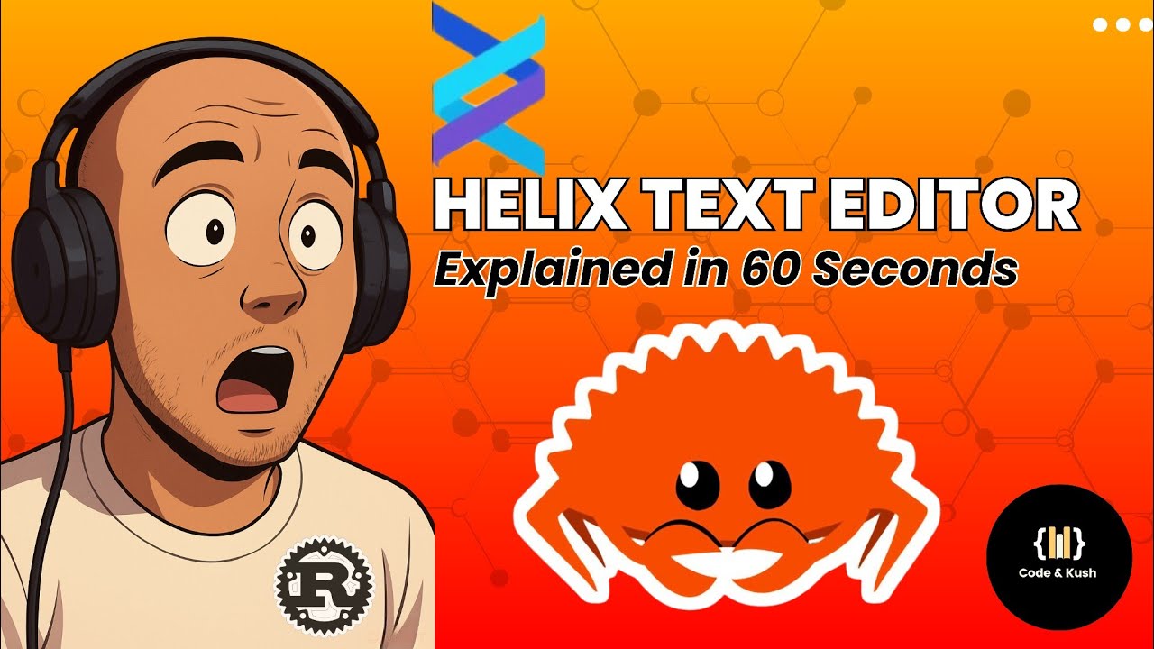 Helix Text Editor Explained in 60 Seconds 