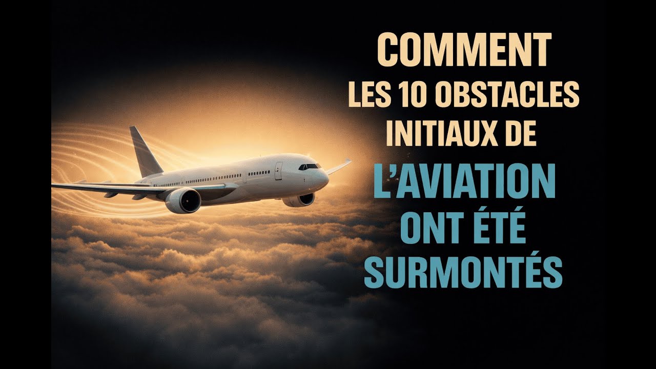 Comment les 10 obstacles initiaux de l’aviation ont été surmontés