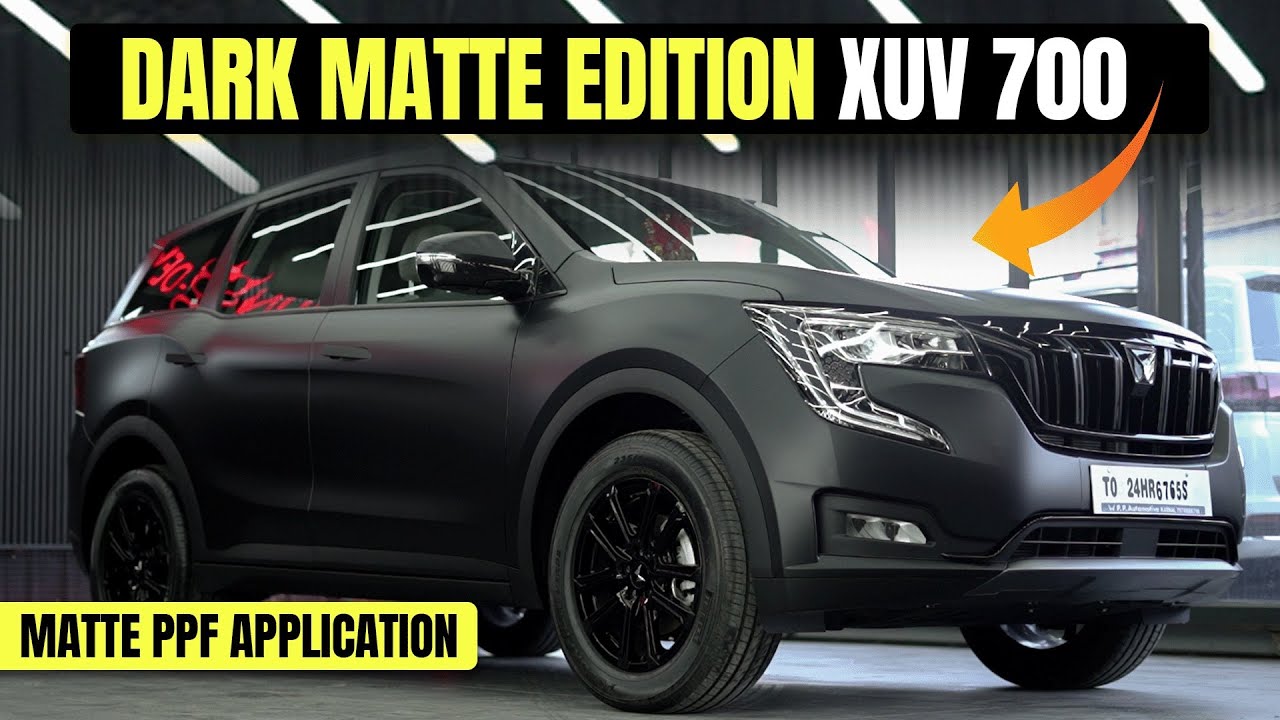 Presenting New Matte Dark Edition Of XUV700 | ETU Studio