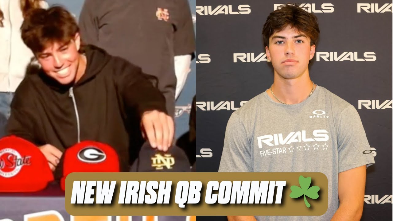 The moment Teddy Jarrard committed to Notre Dame + Expert analysis on the elite QB