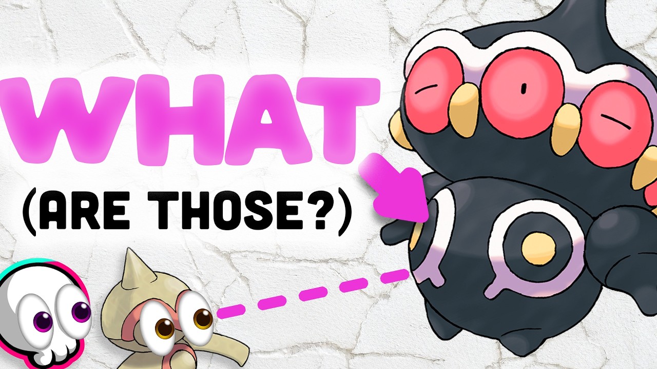 Pok&eacute;mon's most INTERESTING choice 👀🗿👀 Claydol Design DNA