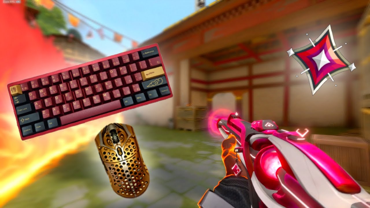 Valorant & Chill😴 Keyboard ASMR 390Hz Gameplay #29