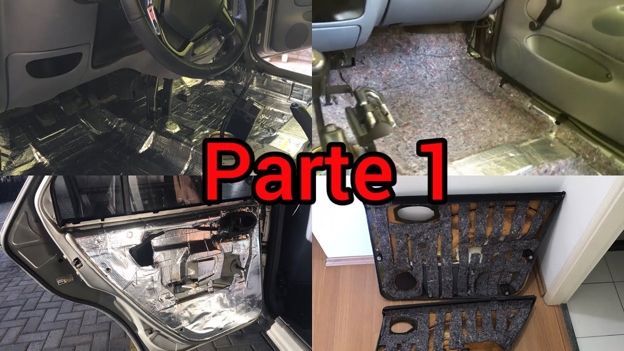 ISOLAMENTO ACÚSTICO de CARRO TOP em CARRO DE ENTRADA - FIESTA MK4 PARTE 1 (somente time-lapse)
