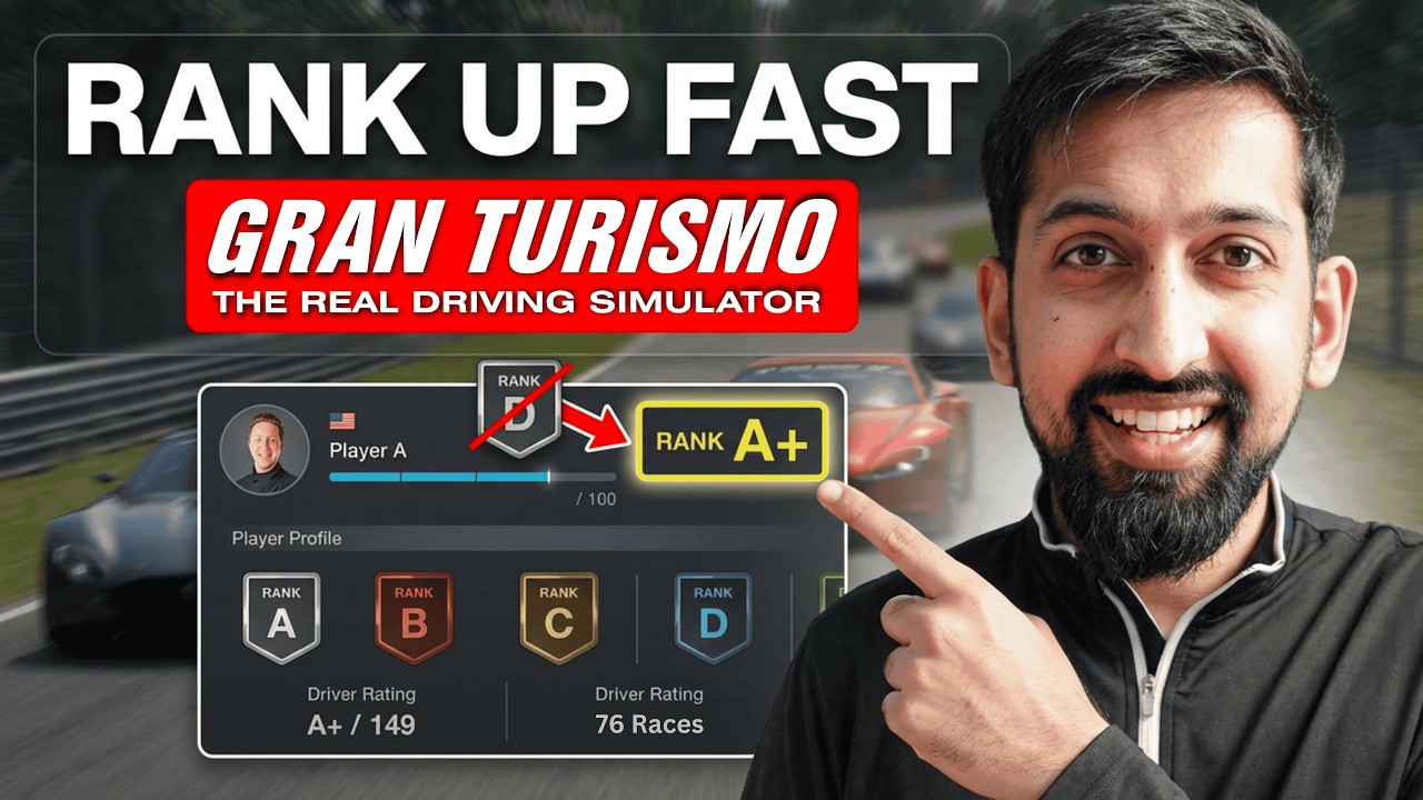 How To RANK UP In Gran Turismo 7 QUICK!