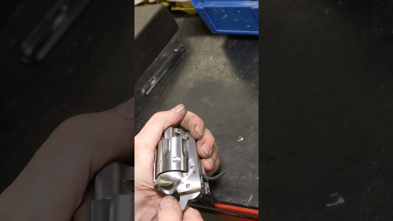 The early stages of making a new revolver. #stdgun #revolver #singleaction #gun