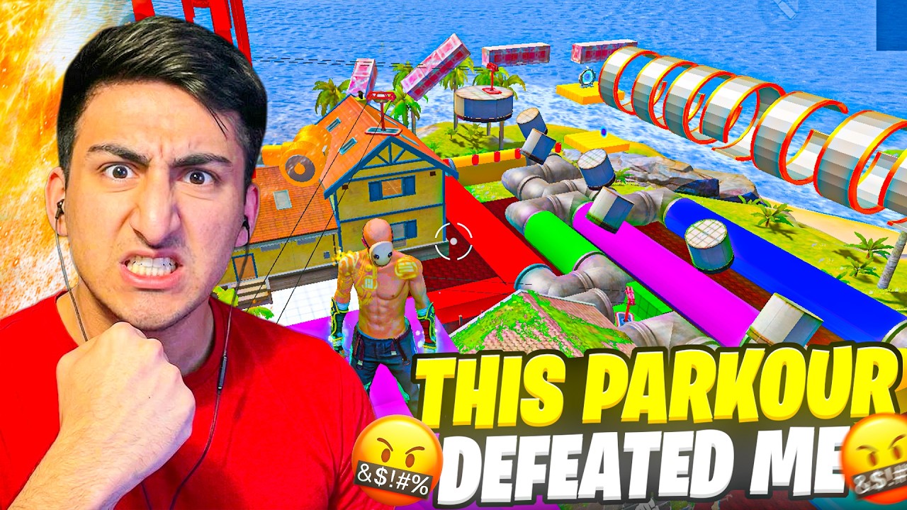 This Parkour Defeated Me🤬Hardest Parkour😱[A_s Gaming] - Free Fire India