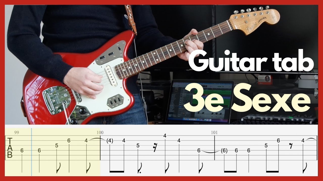 Indochine - 3e Sexe (guitar tab)