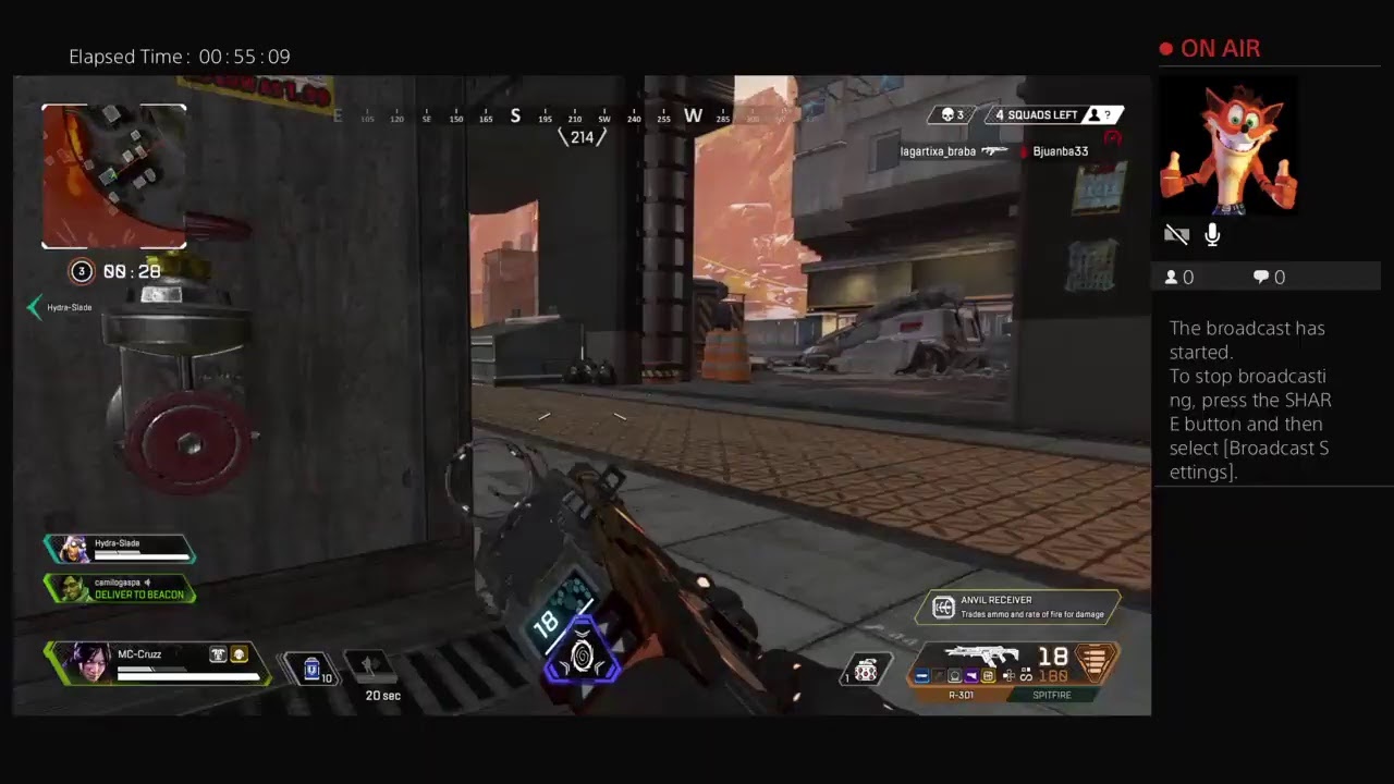Lockdown Squad (MC-Cruzz) LIVE