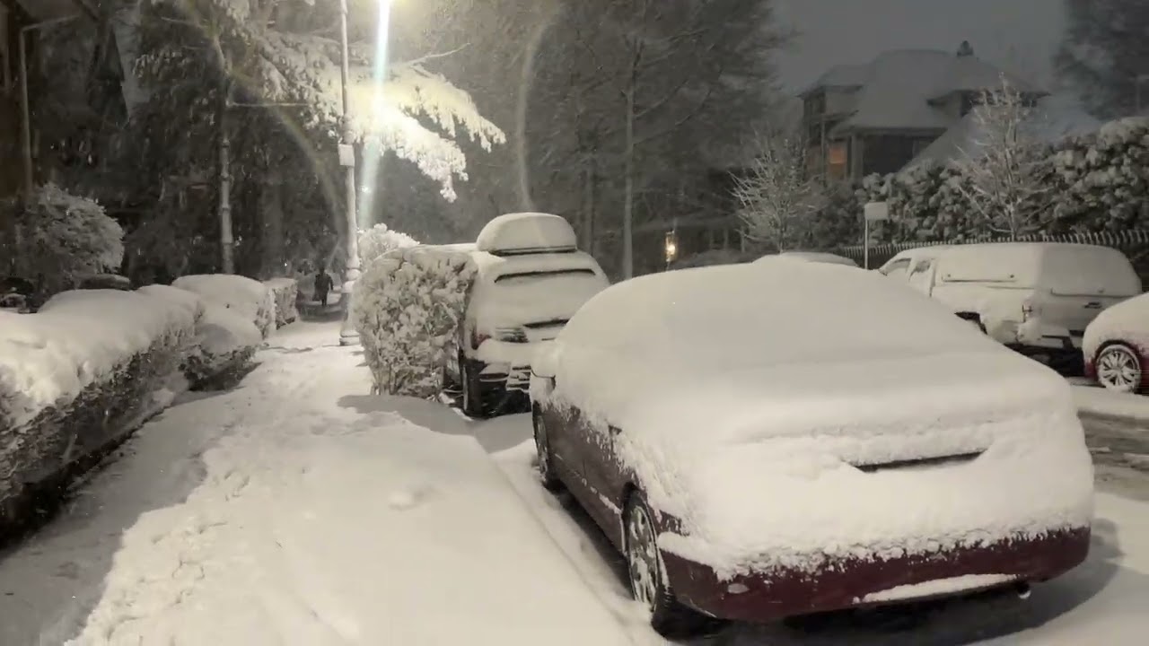 Second Snow Storm in NYU February 2026, Brooklyn