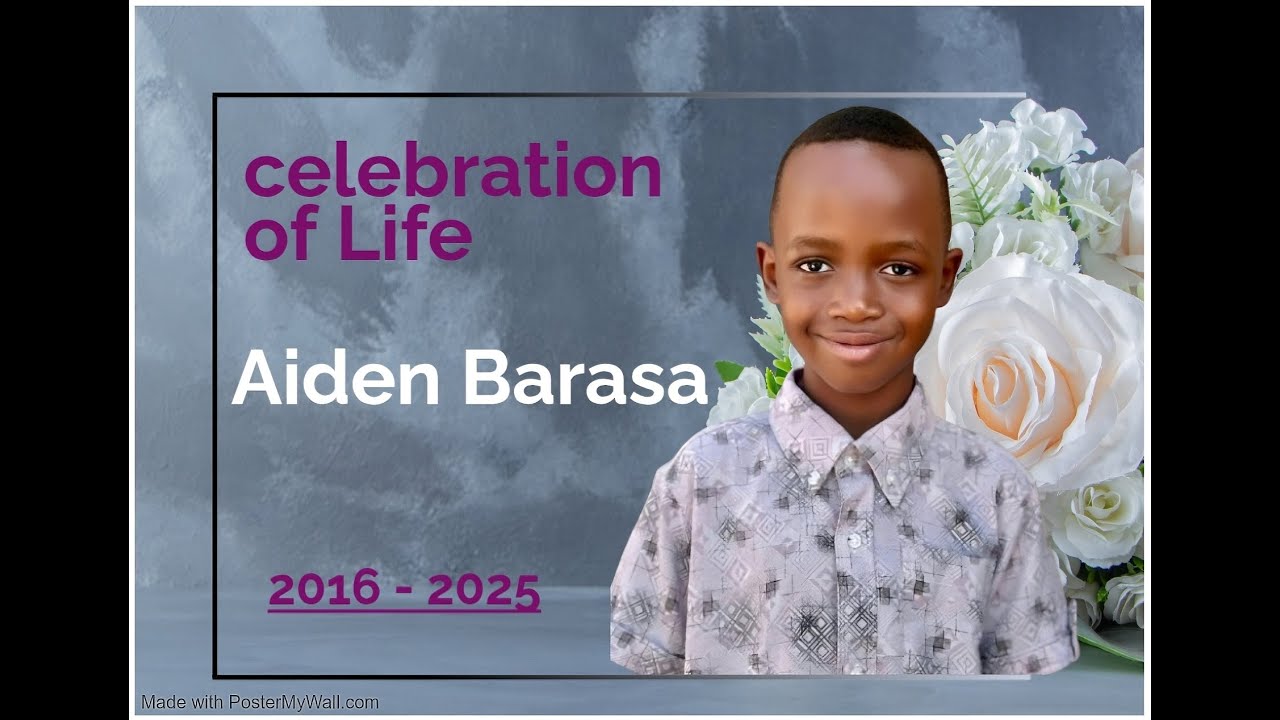 LIVE: Celebration of life - Aiden Wanyama Barasa (2016-2025)