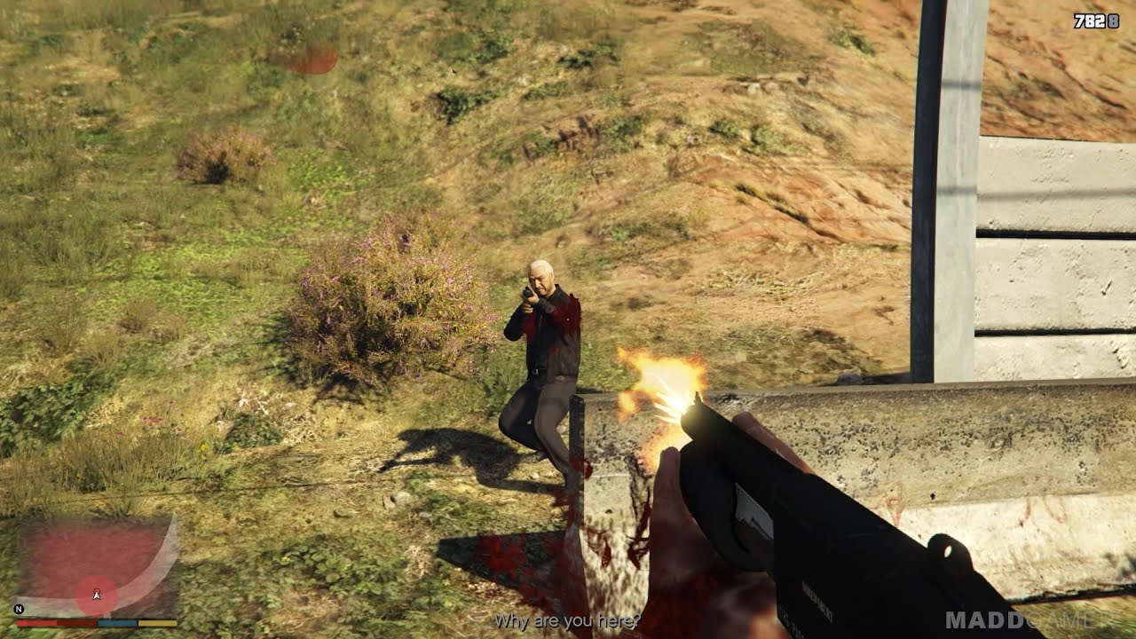 Franklin kills Wei Cheng - GTA 5