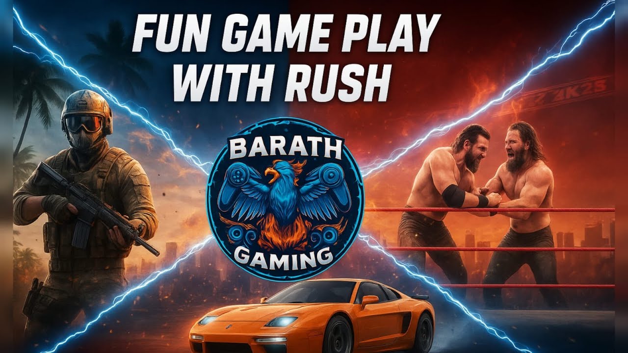 Barath Gaming Live Gameplay - BGMI Livik Fun Gameplay in Tamil