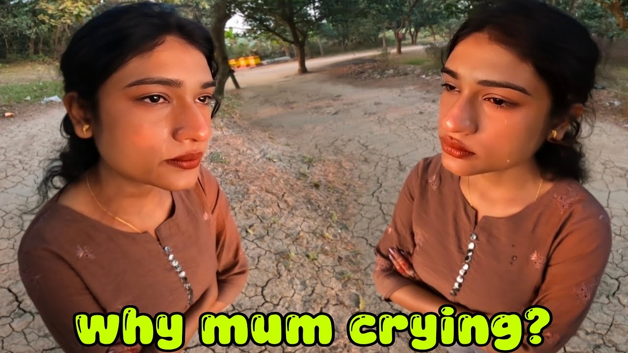 Why Mum crying?😓💔